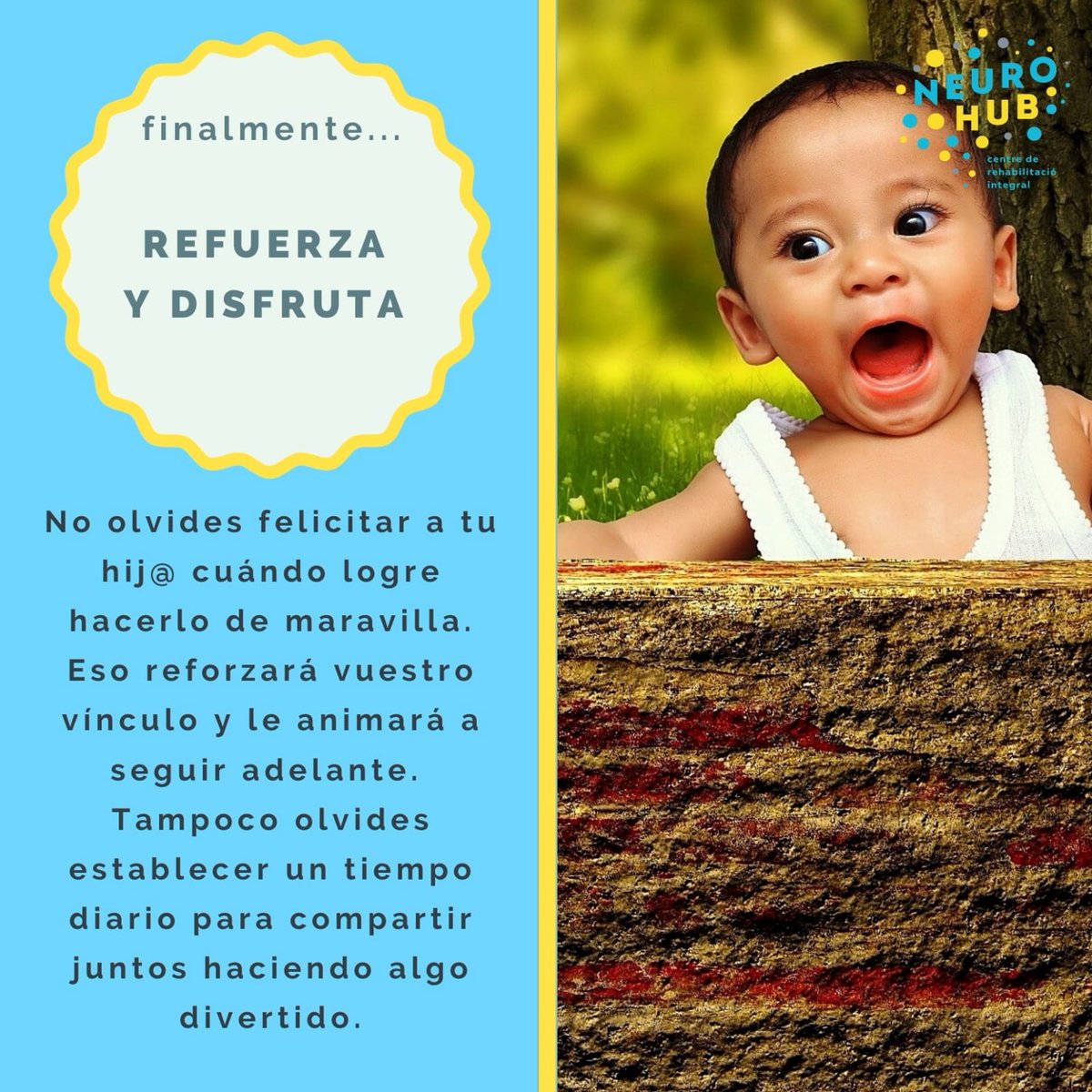Neurohub1's tweet photo. Continuamos con los Tips algunos consejos para estar en casa con niños movidos. #terapiaocupacionalinfantil  #crianzarespetuosa #niñosmovidos #niñosencasa #infanciayfamilia #familiayniños #ensajudem #Sabadell #integraciónsensorial #yomequdoencasa #joemquedoacasa #totaniràbé https://t.co/DRIVmLhXv0