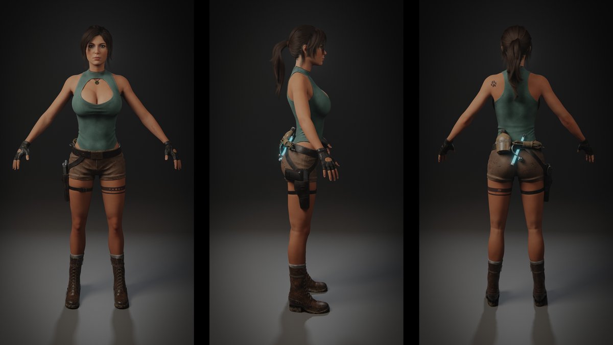 My Lara model released. 