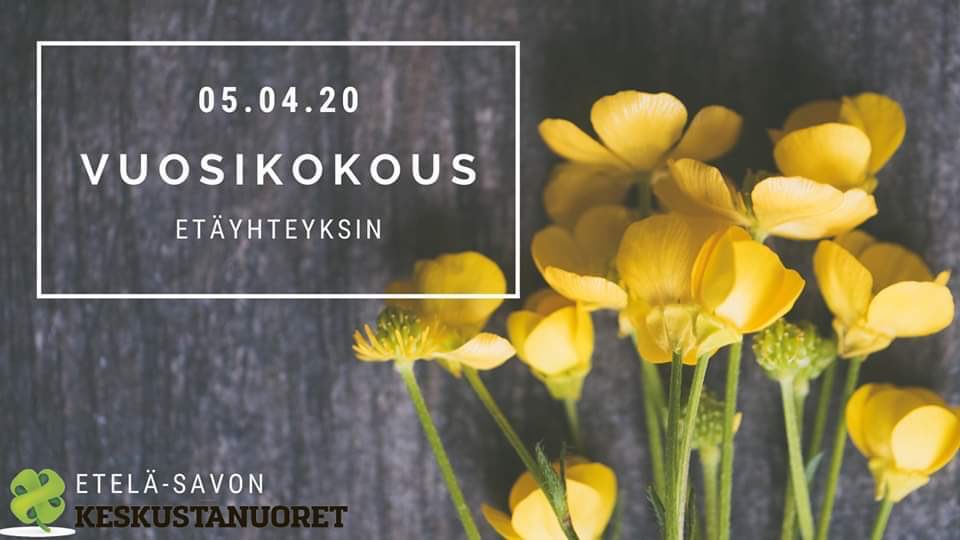 Juuri nyt menossa meijän vuosikokkous ETÄNÄ!🤩 Mukana myös <a href="/Keskustanuoret/">Keskustanuoret</a> puhheenhoitaja @markkasenhanna ☀️🍀