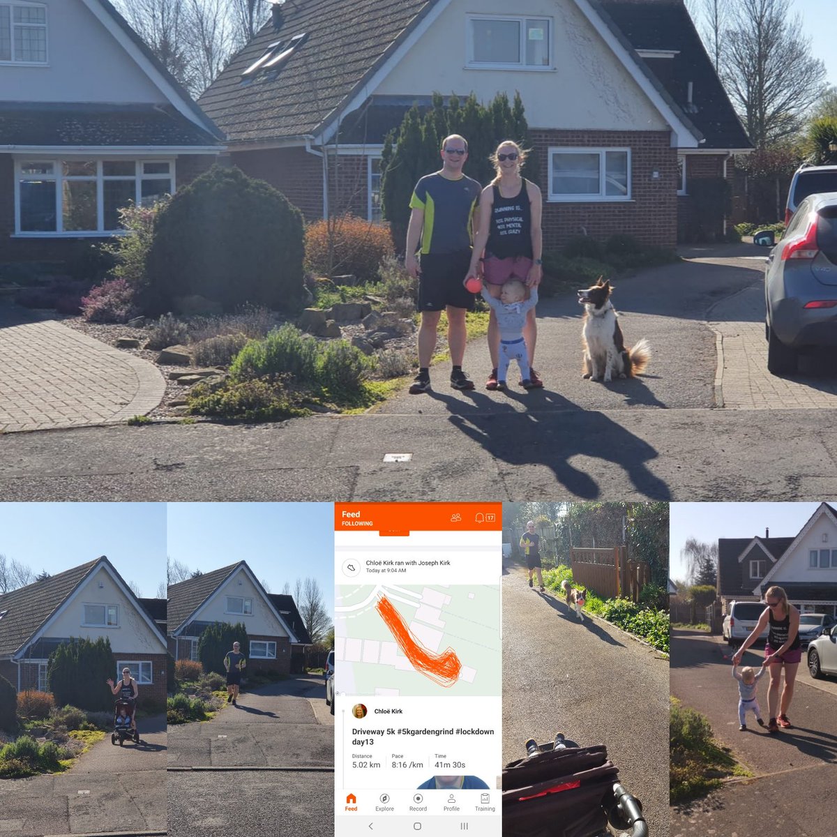 Driveway 5k ✅ safe daily exercise. It was tough!  Ready for starting on the wards tomorrow <a href="/UHDBTrust/">University Hospitals of Derby and Burton NHS FT</a>  #5kgardengrind #NHSThankYou justgiving.com/fundraising/ro…
