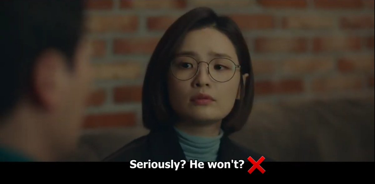 2. Episode. 1  #HospitalPlaylist When SH & SH were talking about doing it (band), Song Hwa was sulking, saying he just need Ik Jun for it (ie vocal). Netflix wrongly subbed it as "He said no" & "He won't"  Actually, SH was talking about SH who can't become the vocal.