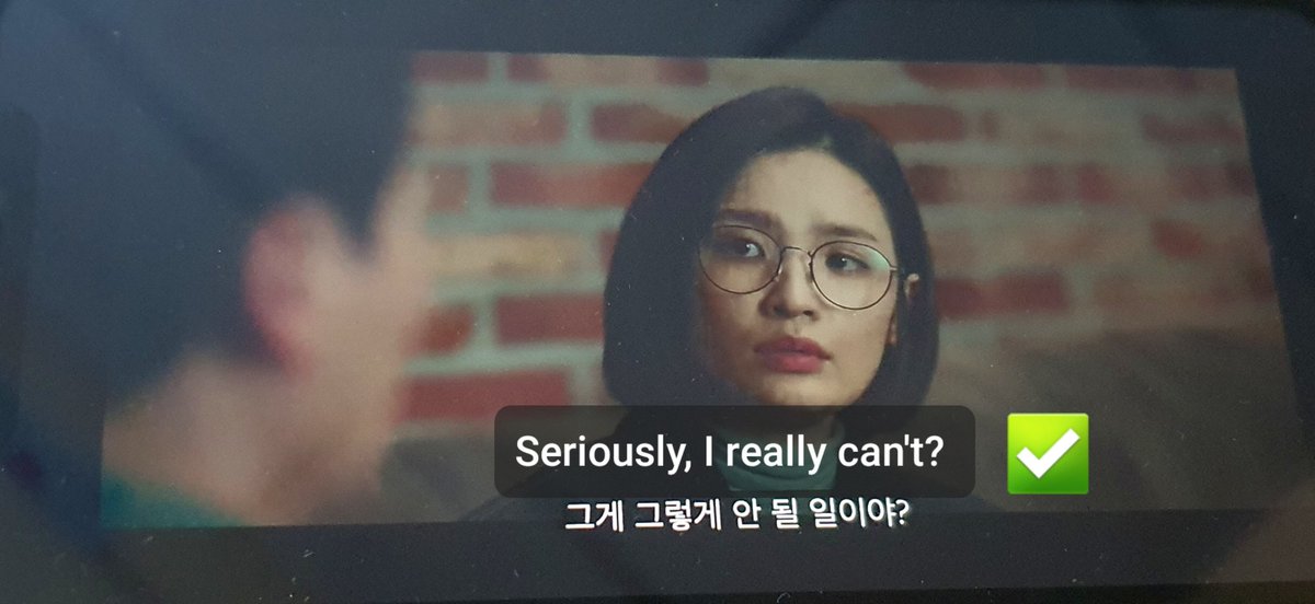 2. Episode. 1  #HospitalPlaylist When SH & SH were talking about doing it (band), Song Hwa was sulking, saying he just need Ik Jun for it (ie vocal). Netflix wrongly subbed it as "He said no" & "He won't"  Actually, SH was talking about SH who can't become the vocal.