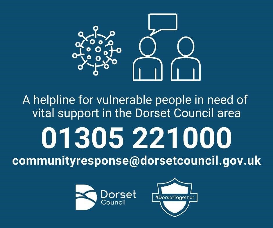 keep1063's tweet photo. Help is at hand...

It's worth ensuring people know about this helpline!

Thank you @DorsetCouncilUK 

#StayHomeSaveLives #DorsetTogether https://t.co/YTNq7AeNDA