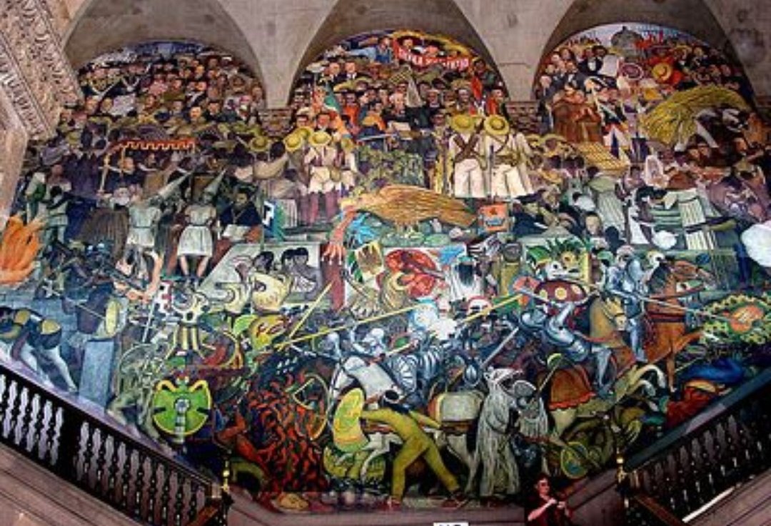 Artist, Diego Rivera is well known for his marriage to Frida Kahlo, but his artistic genius should not be overshadowed.Rivera remains one of the greatest muralists of all time.The best place in the world to see his greatest works is Mexico City. #VirtualMexicanRoadTrip