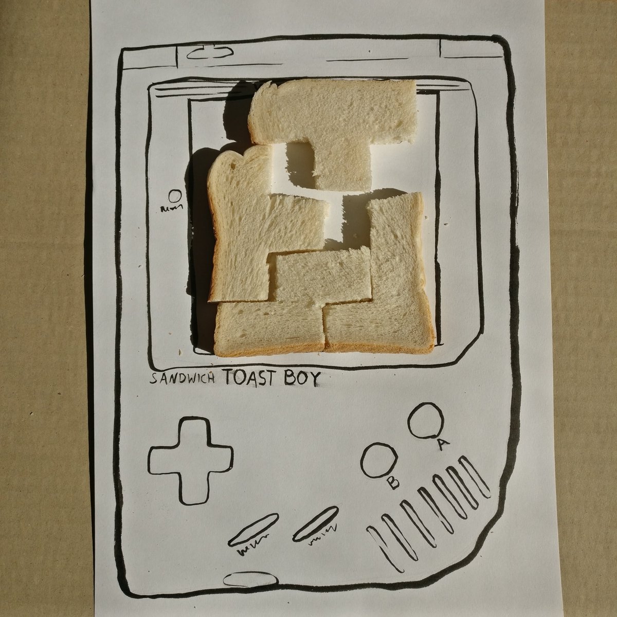 SpionAtom's tweet image. @kriegundfreitag #ichgebeauf #tetris #toast #gameboy #nintendo