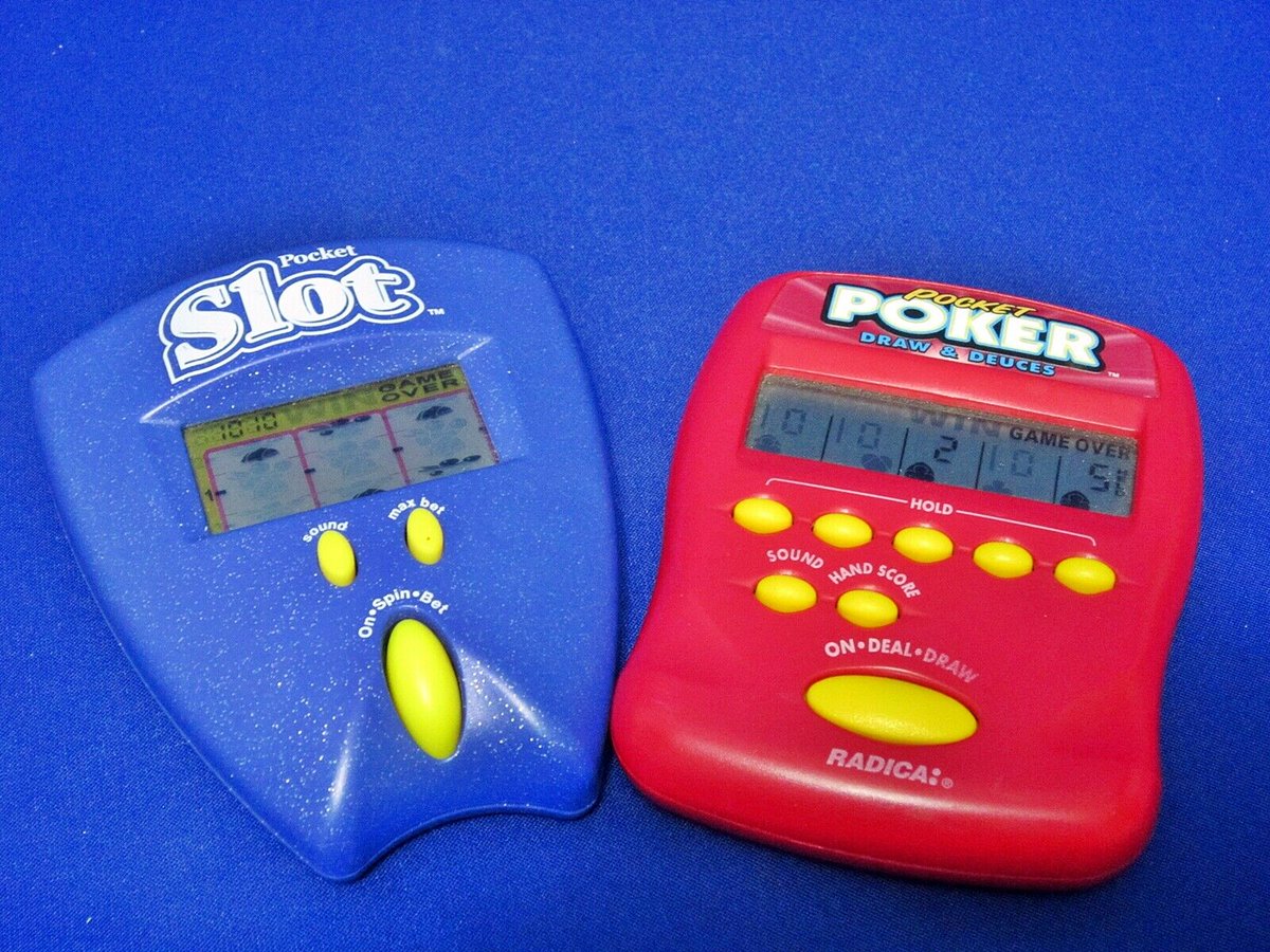handheld poker video games