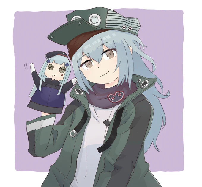 G11 with ハンドパペット

#ドルフロ
#少女前線 
