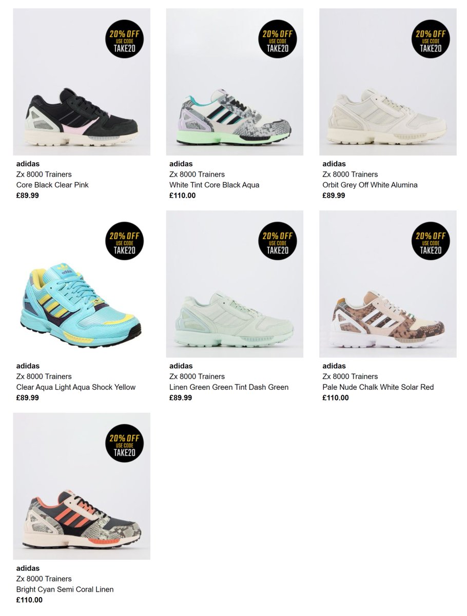 adidas zx 8000 coral