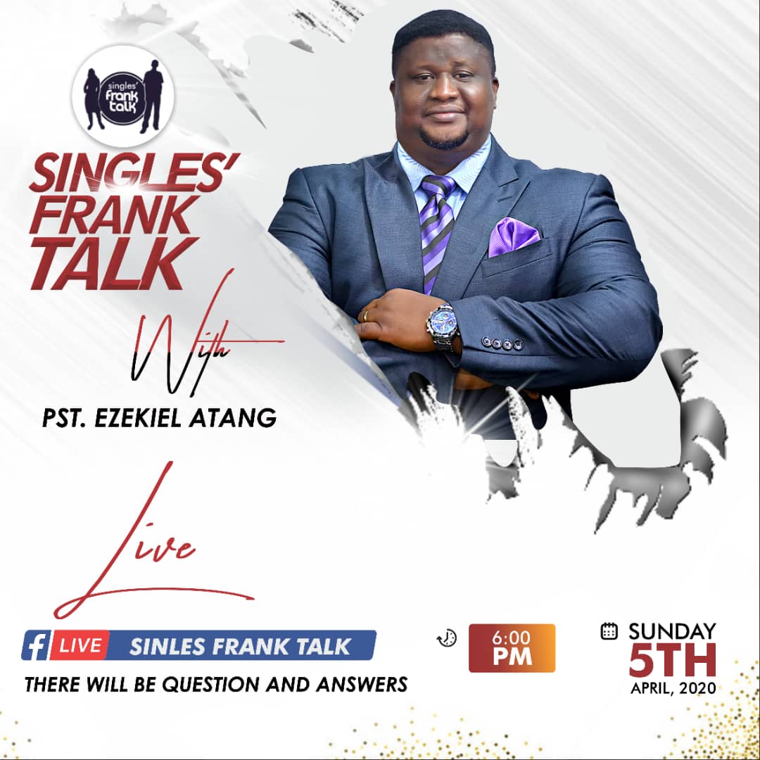 Sfranktalk's tweet photo. ONLINE Edition of  SINGLES FRANK TALK  like no other........ Join us live of Facebook 6PM. follow the link to Watch. You will be blessed.
https://t.co/A3ksMFEp6r https://t.co/gBtnQunAeX
