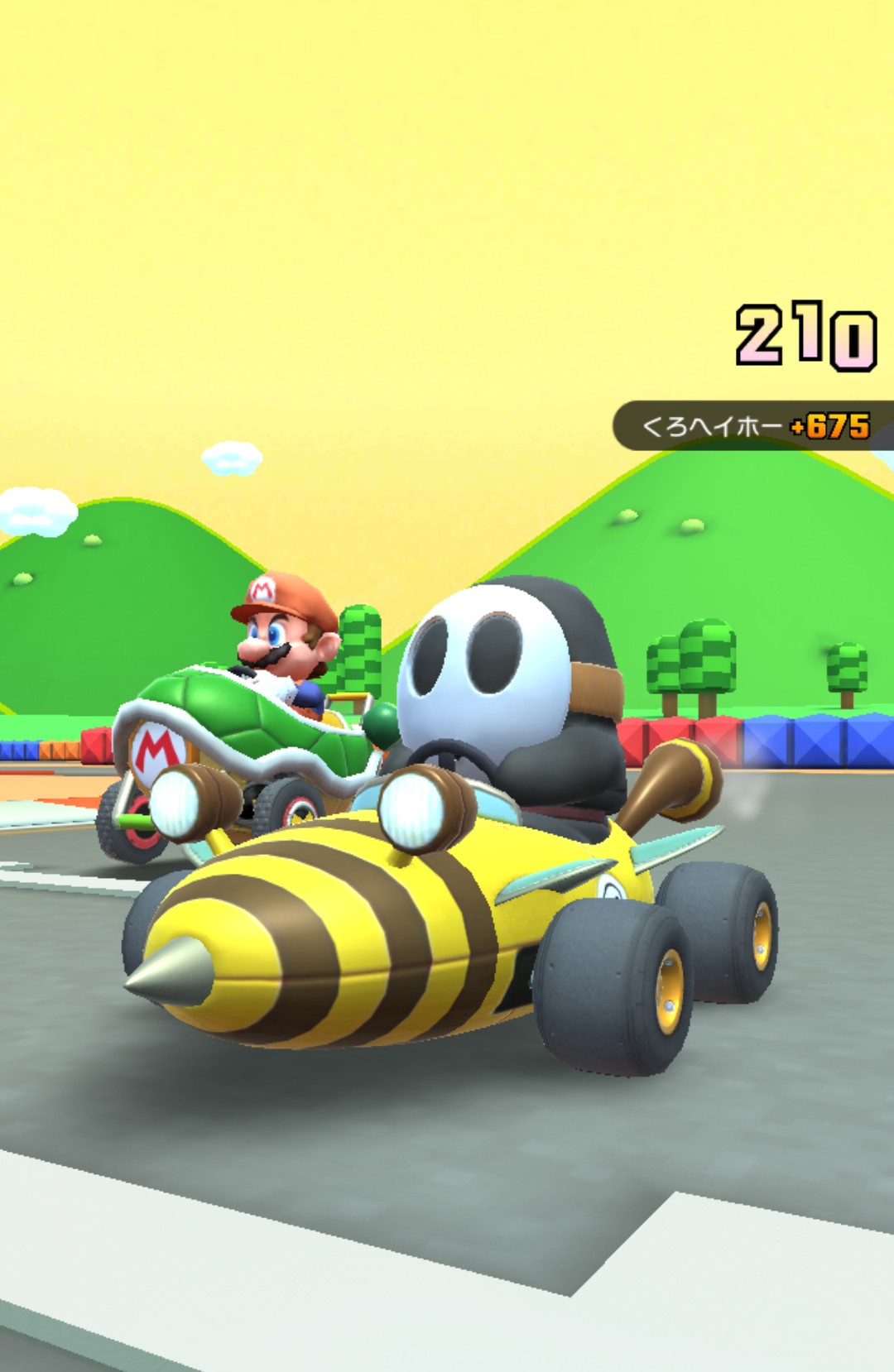 毬藻ン Twitterissa 次はくろヘイホーさんをマッハクイーンに乗せてみたよ やっぱり違和感ないですね しっかりお茶目な姿も見せてくれました イギーさんとお揃いでしたか でもやっぱり最後は撃て っ っodo っにょ っ マリオカートツアー ヘイホー