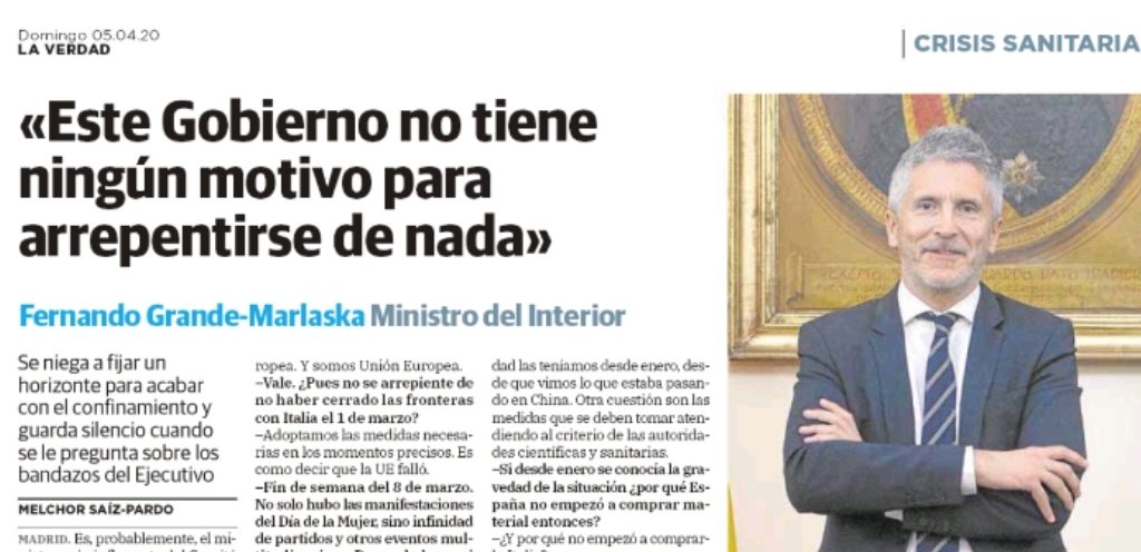 Jucil Nacional on Twitter: "Fernando Grande-Marlaska ministro de  @interiorgob: "Este Gobierno no tiene ningún motivo para arrepentirse de  nada" En #JUCIL, asociación profesional de la @guardiacivil no opinamos lo  mismo. 🔴 Recursos