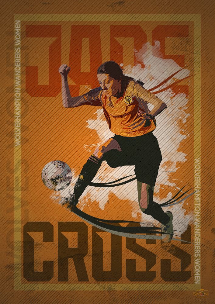 @WolvesWomen striker JADE CROSS #wolves #wolveswomen #wwfc #oldgold #football #soccer #womensfooty @MidlandWoSo @TalkingWoSo @TalkingWolves @WomensFootbal15 

Please 🧡& 🔃