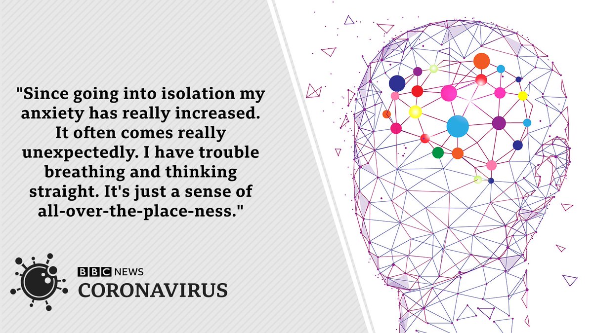 "It's just anxiety, anxiety, anxiety"The coronavirus pandemic is having a huge impact on young people, particularly those with existing mental health conditionsLoss of routine, school closures and exam cancellations are all big issues[Thread]  http://bbc.in/39KKjo5 