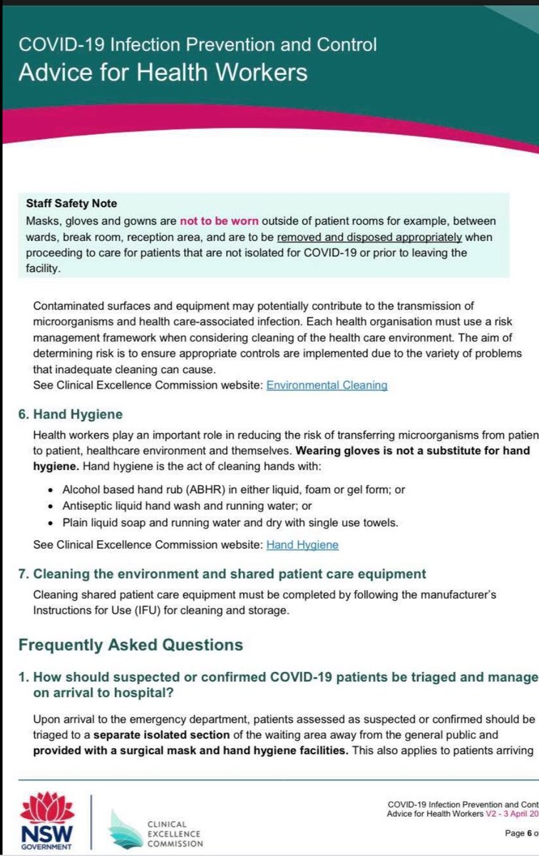 Biz4Drs's tweet photo. Looks like NSW are responding to lack or PPE rather than gold standards to protect staff and patients. @tbbart1 @ACRRM @RACGPPresident https://t.co/4KtdSaOYjN