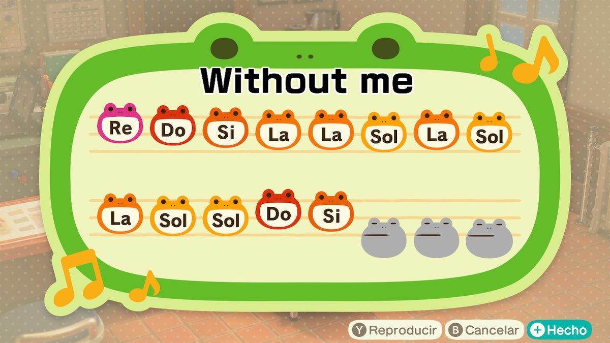 Halsey Updates I Put Some Of Halsey S Songs Into The Tune Maker On Animal Crossing Feel Free To Use Them For Your Town Tune