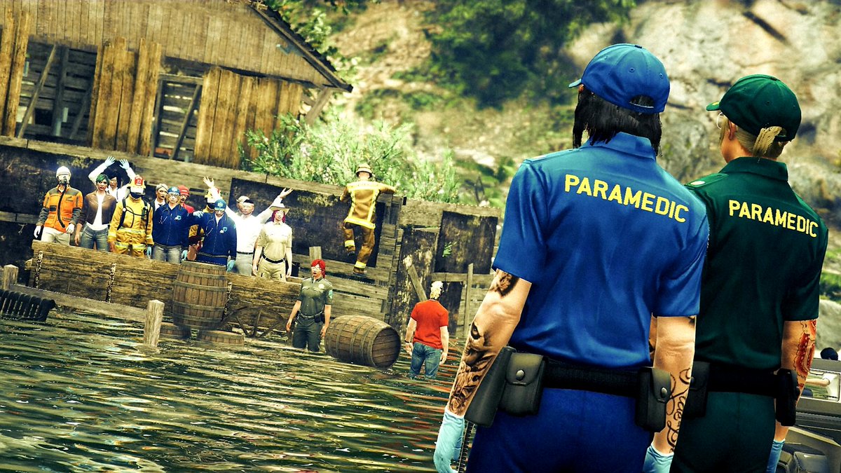 Awesome Disaster meet by the  <a href="/SnapArtCrew/">Snapmatic Art Crew</a> the sets by <a href="/WithoutorA/">Marsicana🎮📸</a> and @NJ_GTA were amazing..thanks for a great fun night😎👊
#SnapArtCrew #SantaMuerteGang #StonedFlowers #Bonk
#GTAOnline #Rockstargames