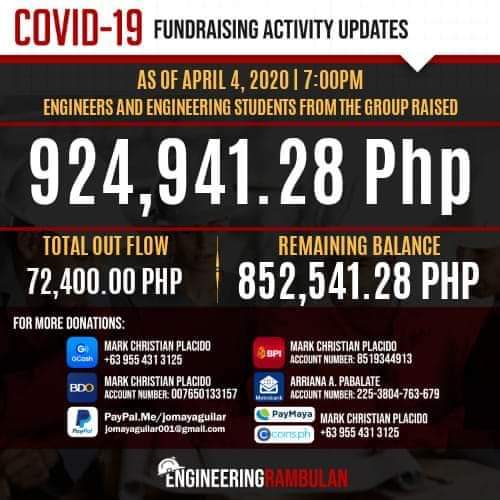 AyaDgn's tweet photo. THANK YOU ENGINEERS!!!
#EngineeringCares #BayanihanSaRambulan https://t.co/nSPDzPUE33