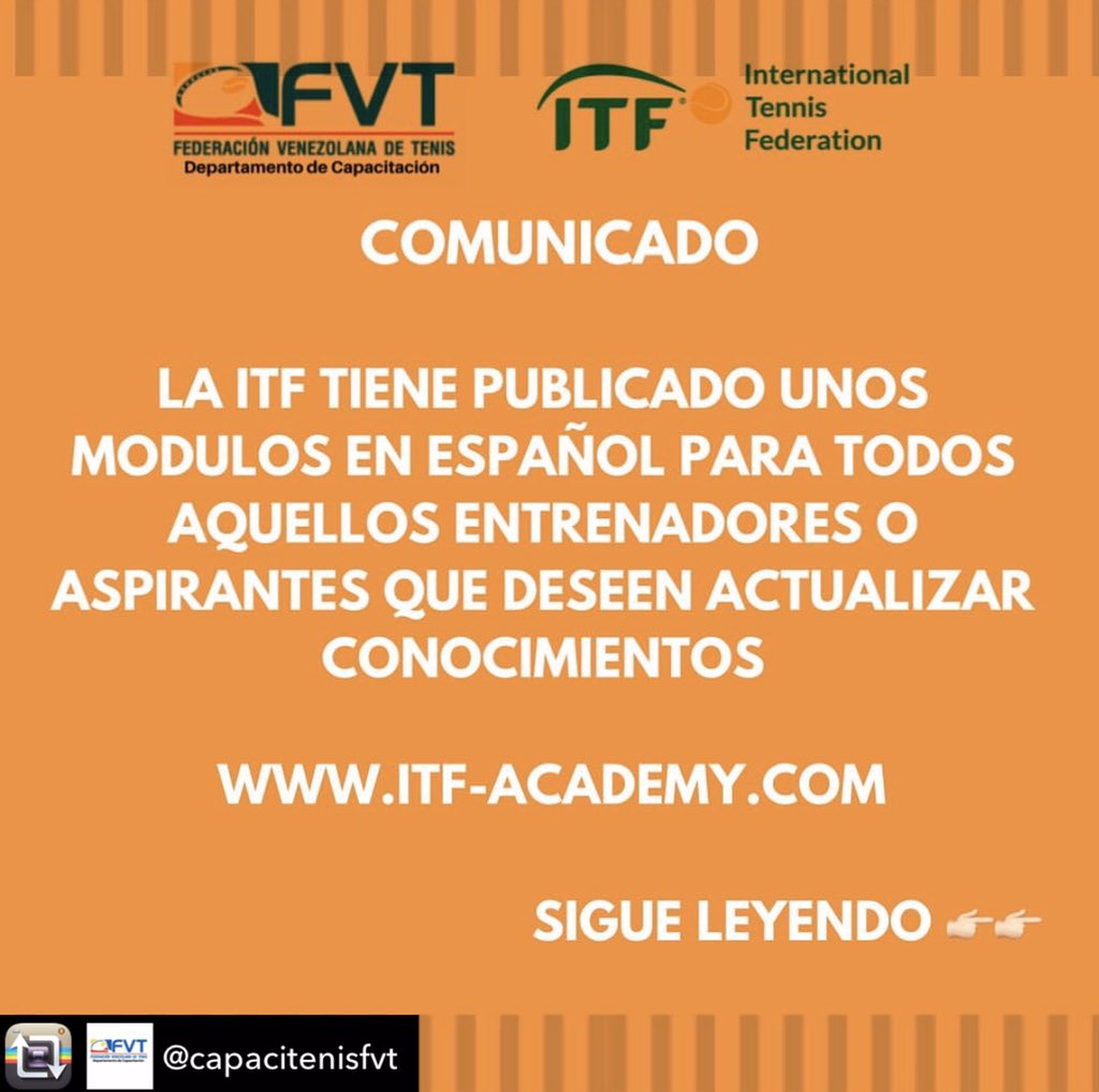ateb2604's tweet photo. Tú eres la inversión de la que nunca te vas a arrepentir!!!
~
Repost from @capacitenisfvt using @RepostRegramApp - En el texto desliza para leer la información 👉🏻👉🏻👉🏻👉🏻 #capacitacionfvt #masificacionfvt #fvtenis #fvtjti #tenis10s #tenis10 @ateb2604 @atellara @AtecCarabobo https://t.co/7IcXEOZXlF