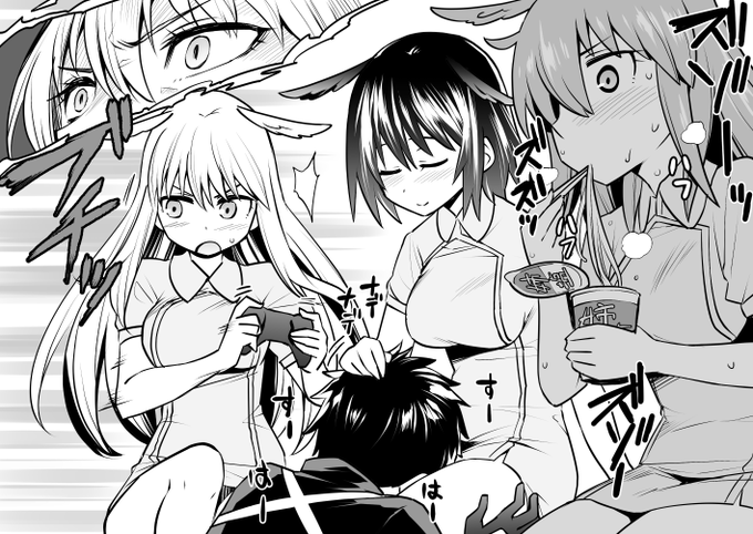 お題箱より、ナース服を着てラーメンを食べながらペルソナ5にハマって膝枕してくれるワルキューレ 