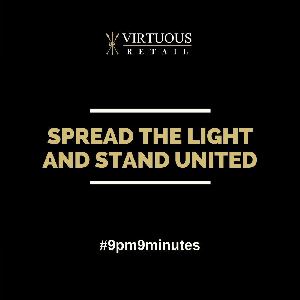Together let's spread the light of hope while we stand united during these trying times. Tonight at 9 pm, let us all come together and show our solidarity while we fight against #Covid19.

 #VRCares #9pm9minutes #IndiaFightsCorona #StaySafe #ConnectingCommunities