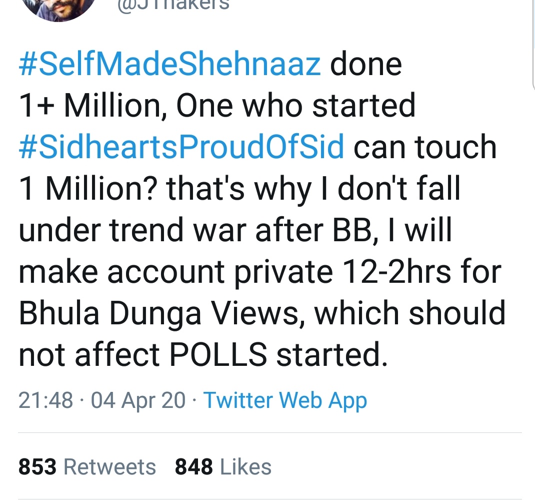 IamGMishra's tweet photo. Sharing few more SS for your understanding. Rest #SidHearts are mature enough to understand the linkage, Motive,Connections post BB &amp; how all 3 fandoms are being exploited for self benefit.

I arrest my case here🙏

For me only Sid Matters &amp; #SidheartsProudOfSid @sidharth_shukla https://t.co/mxKXl7YjCy