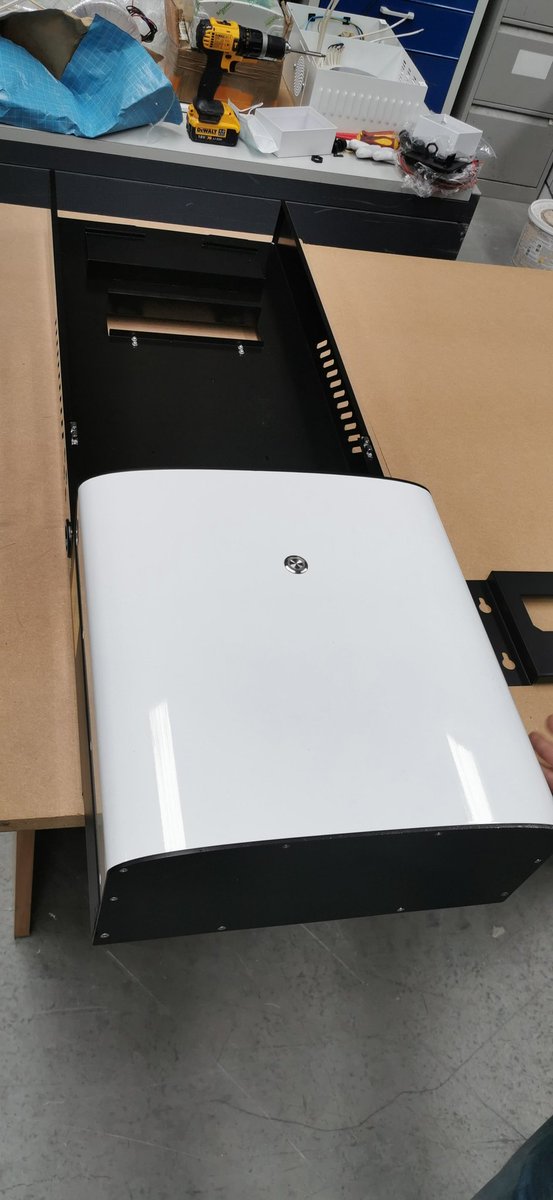 Work underway to provide battery back up power for essential services to keep things safe for our clients during the Covid19 crisis.