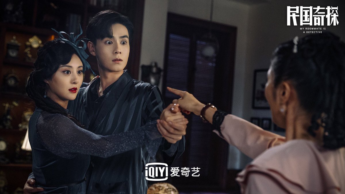 HUYlTlAN's tweet photo. New still cut for #MyRoomateIsADetective along with #GanLu https://t.co/tZqE9qcJRs