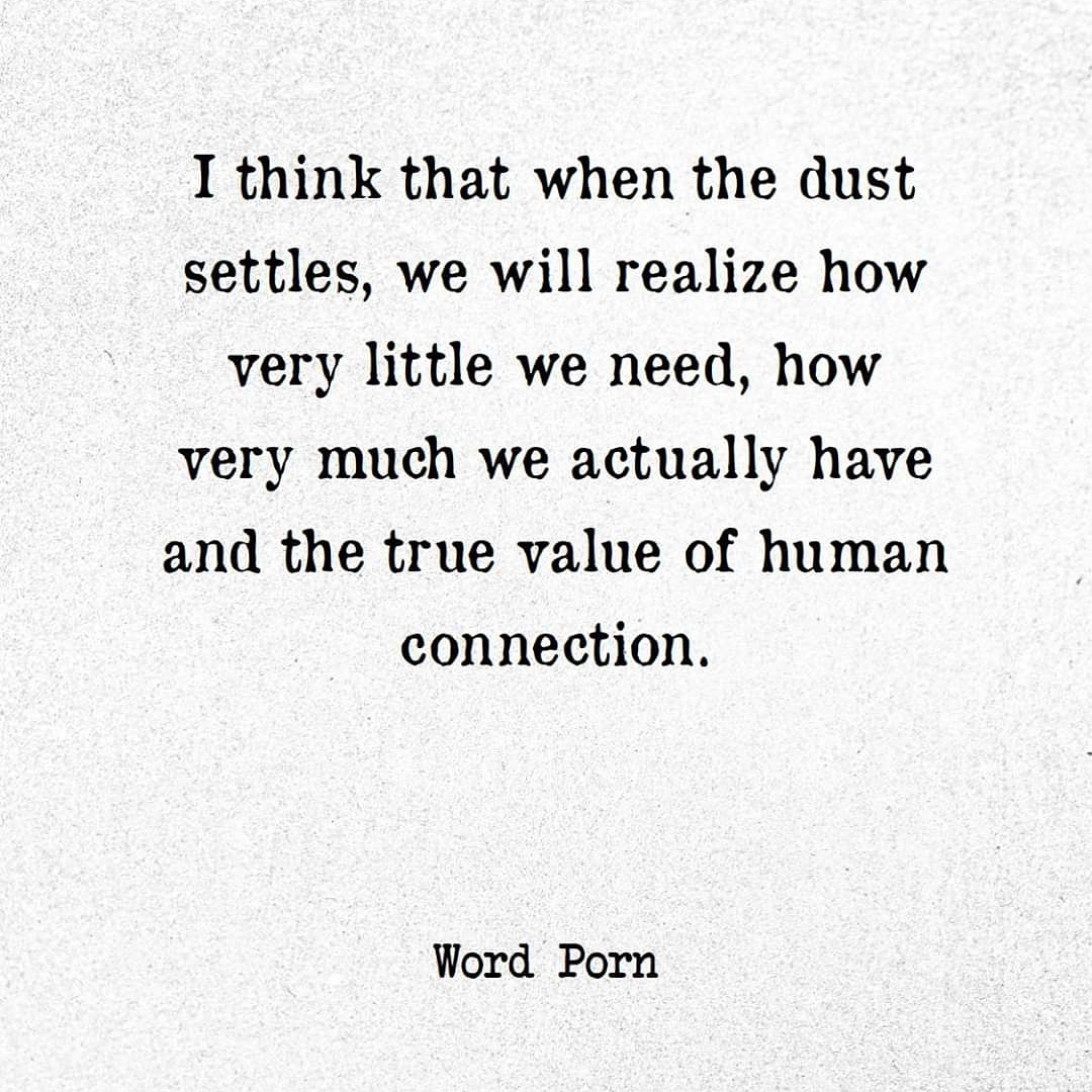 If this experience has taught us anything it's the importance of connection 💜 #COVID19ireland #covidcommunity