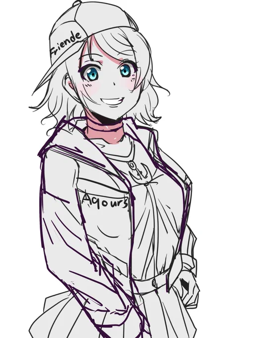 落書き曜ちゃん 