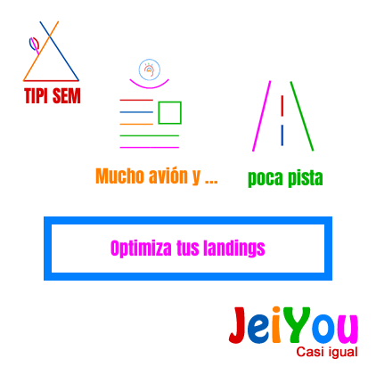 Agencia_Jeiyou's tweet photo. ¿Que piensa que es más importante? ¿Tus anuncios o tus landings? #sem #googleads https://t.co/9ww3p2fO5t