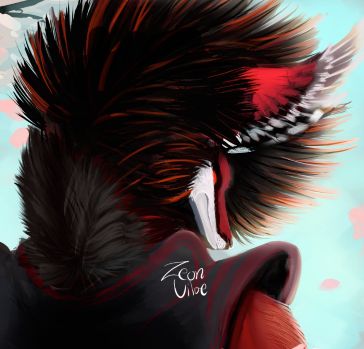ZeonVibe's tweet photo. Sneek Peak of a WIP for my friend. No where near done but turning out okay :> 
#furryart #furryartwork https://t.co/qUGfcdk9r1