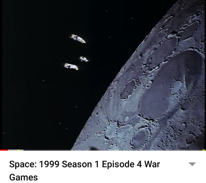 Did you notice? The fake video seems to have been inspired by this old episode of "Space 1999": 