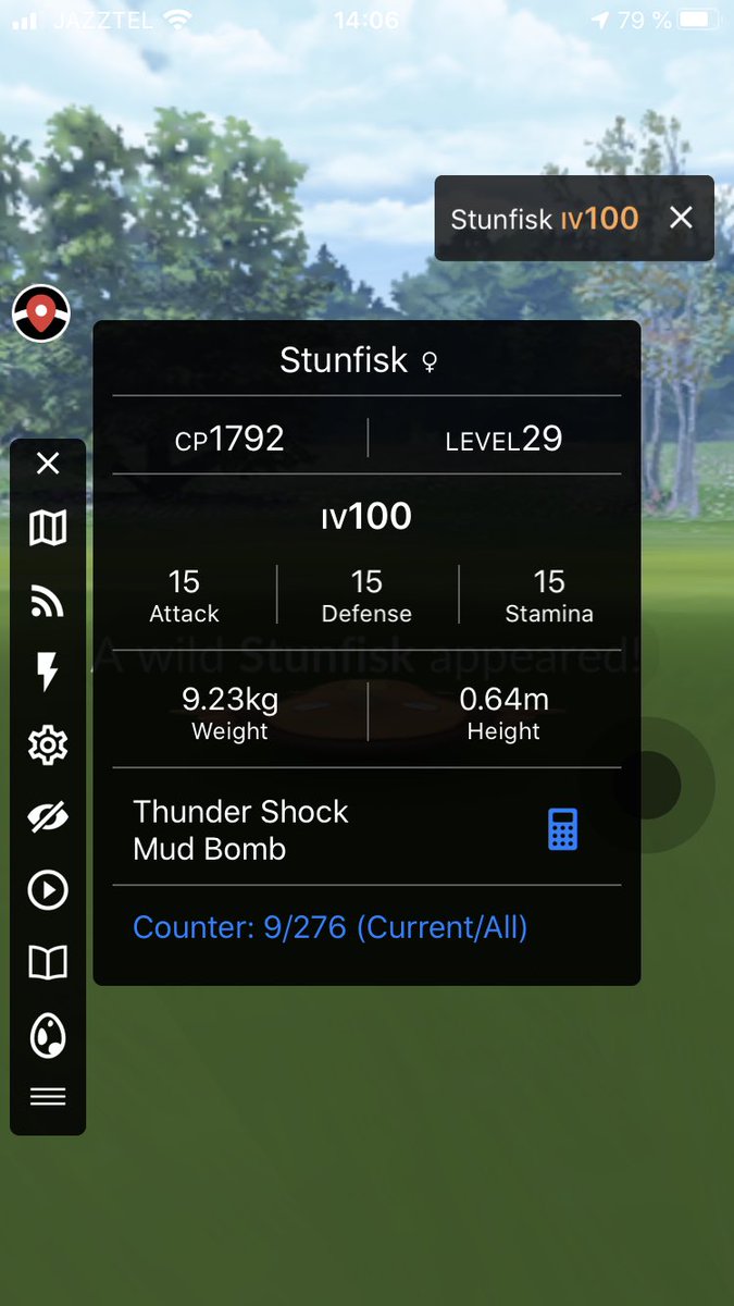 40.241337,-74.302517 stunfisk 💯 lvl27