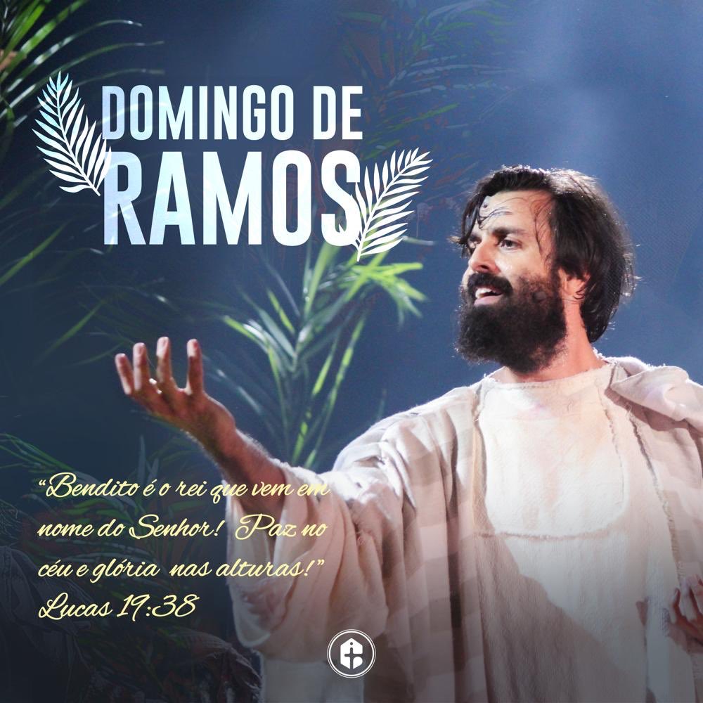 Carlito Paes on Twitter: "Muito bom dia amigos de e de longe! Feliz Domingo de Ramos! Este é o dia o Senhor! Hosana! Bendito é o que bem em