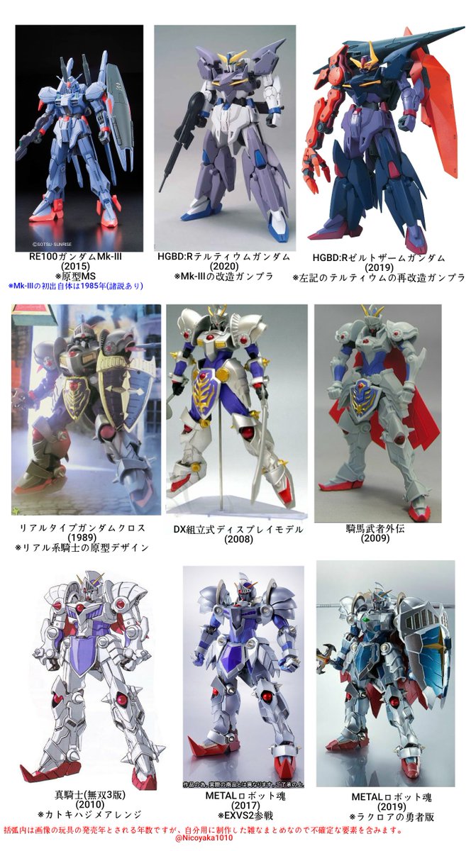 にこやか Sur Twitter リアル騎士ガンダム トライエイジにもいたな と思って調べたら 初登場がガンダムクロス系で布マント 次のカードが真騎士系で布マント でもゲーム内モデルは無双基準の真騎士 のバラバラ具合でサイコを仕掛けてくるから混乱してる