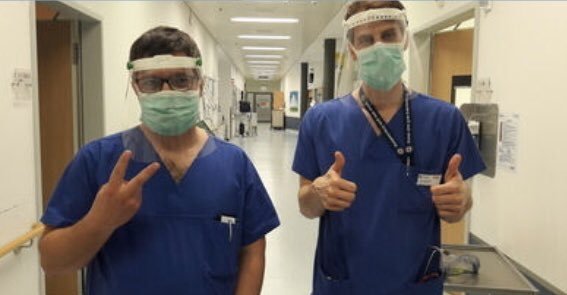 pay_ni's tweet photo. Fahrzeug-Entwickler aus München arbeiten aktuell an Schutzschildern für Krankenhauspersonal. Grandios! Wer Punkte spendet kann jetzt helfen, damit der Prototyp in Serienproduktion geht 💙 #jederpunkthilft #paybackspendenwelt Hier Punkte spenden: https://t.co/kar0NBkAD7 https://t.co/aV4BJAHkiC
