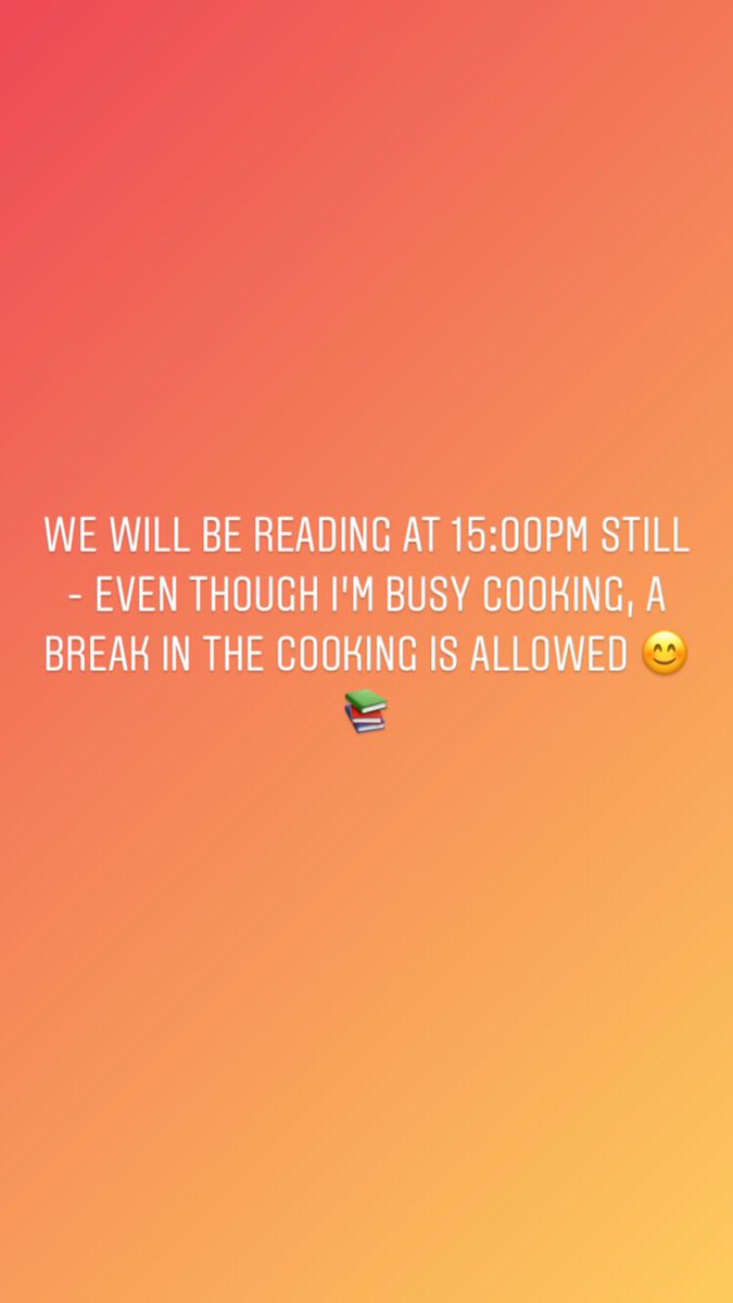Bookamoso's tweet photo. 15:00pm 😊📚🙌🏾 #LiveBookReading on IG https://t.co/8UsJPVlGEM