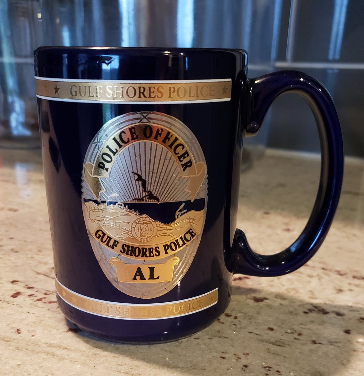 Enjoying my morning ☕ in my <a href="/GulfShoresPD/">Gulf Shores Police</a> mug! I sure wish I was social distancing on a 🏖.... <a href="/EdDelmore/">Ed Delmore</a>