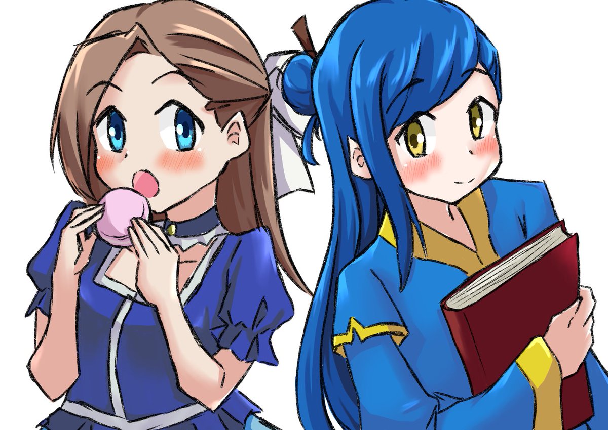 今期、期待のはめフラと本好きの下剋上の落書き
#はめフラ 
#本好きの下剋上 