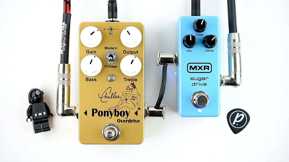 pedaloftheday's tweet photo. Pedal of the Day presents The Klone Wars: Episode XLI - @ChelleeGuitars Ponyboy V3 vs #MXR Sugar Drive
https://t.co/LDDH1HDyOm
#pedaloftheday #happysunday #gibsunday #klonewars #clonewars @starwars #klon #klone @jimdunlopusa #chellee #ponyboy #sugardrive #dunlop #HappySunday https://t.co/4OVrXEnNR9