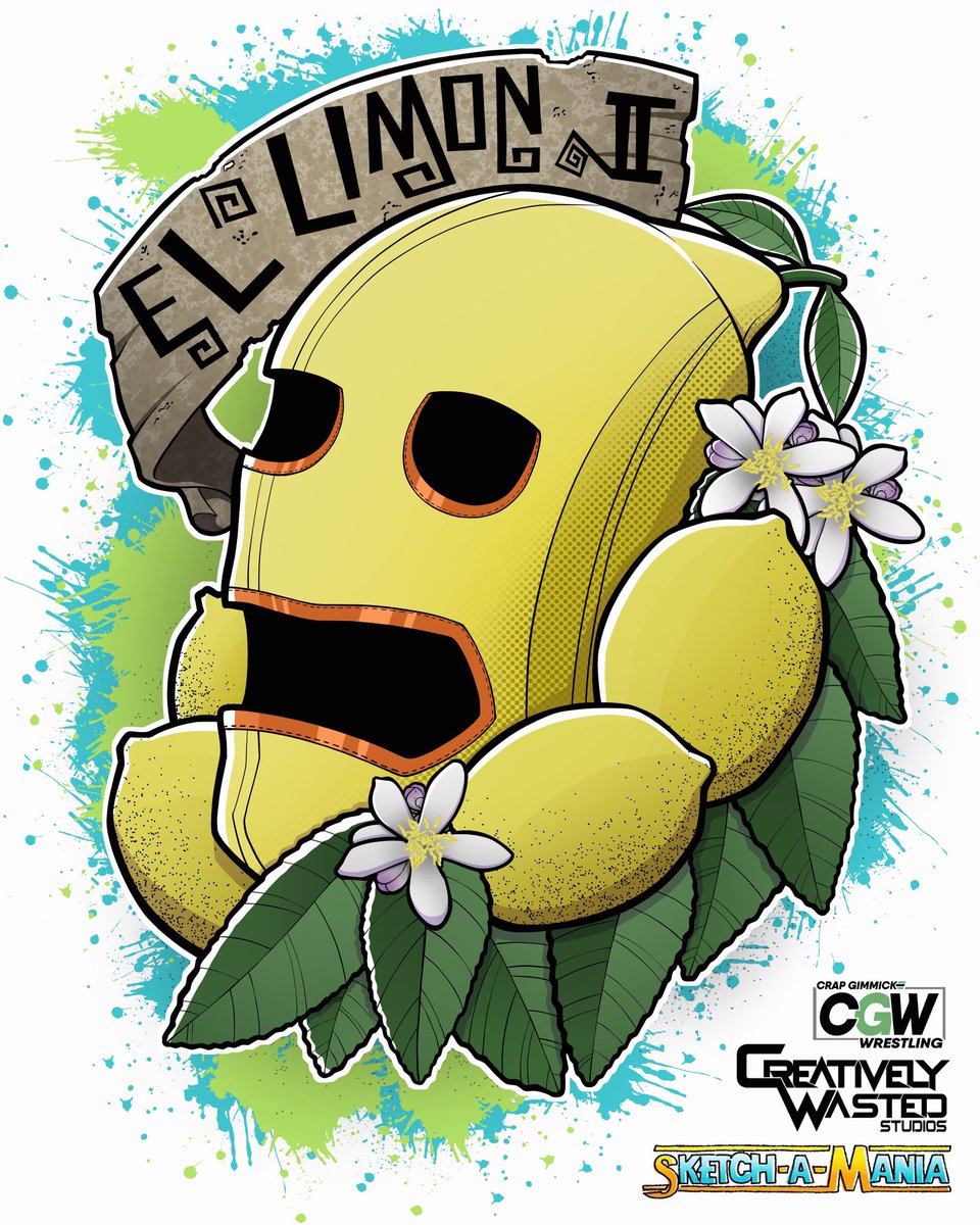 CrapGimmicks's tweet photo. I his eyes there’s nobody better than El Limon 2....He’s simply the Zest.
#SketchAMania #SketchAMania2020 #CrapGimmickWrestling #WrestleTalk #CreativelyWasted https://t.co/FRg19Dsj6G