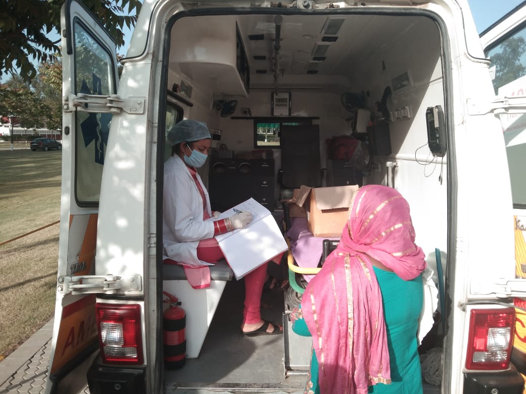 DC Yamunanagar on Twitter "Health check at door step during Lockdown