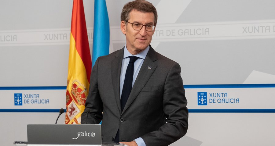 Recoñezamo-lo. Moi ben non fala galego o presidente da <a href="/Xunta/">Xunta de Galicia</a> @FeijooGalicia 
O cortés non quita o valente