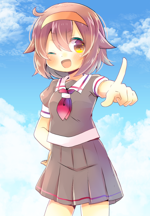 白露「白露進水日ですね!おめでとう～!!✨
#白露 #白露進水日2020 #白露生誕祭」|ヒヨヨ@skeb募集中のイラスト