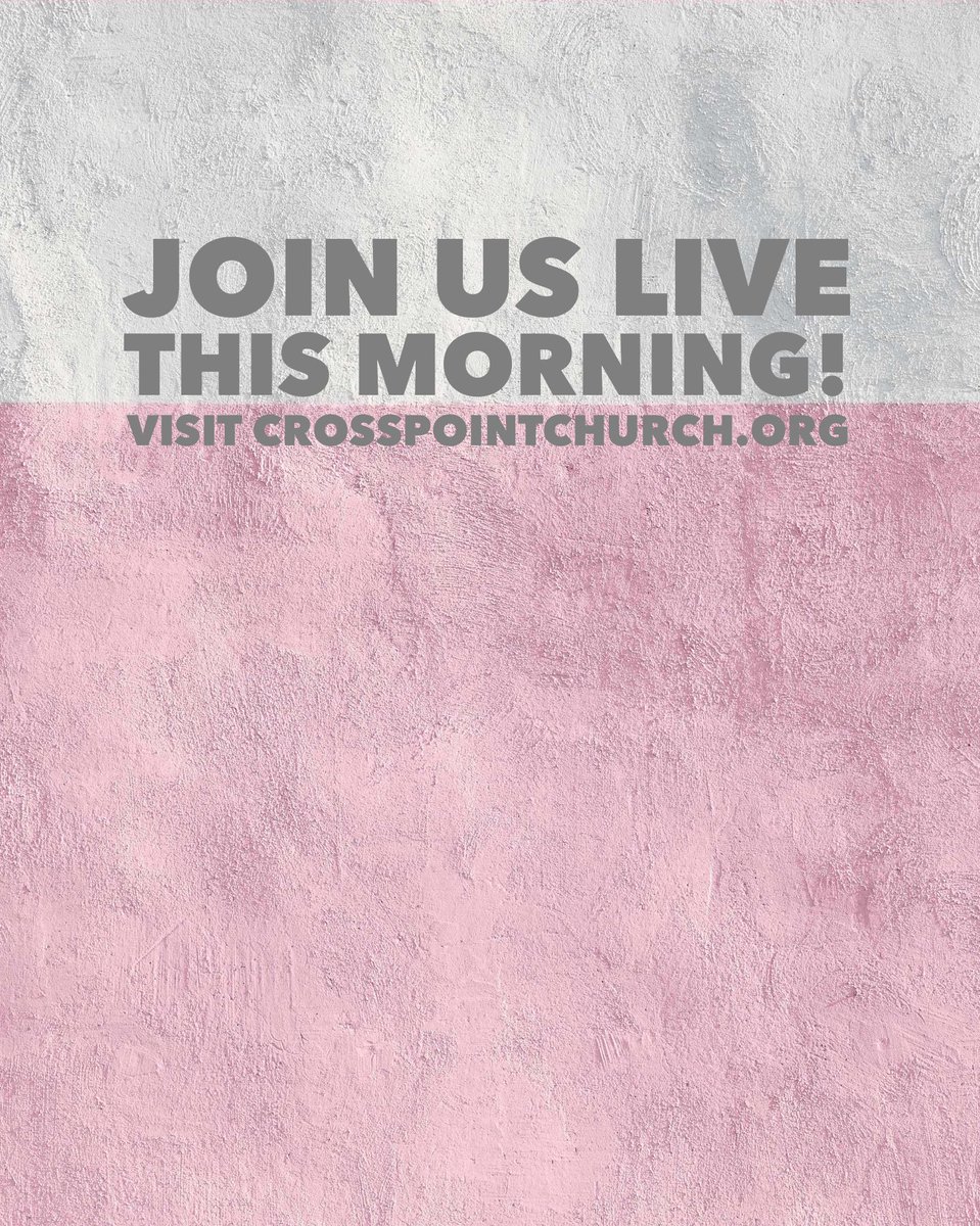 CrossPointBR's tweet photo. Let worship Jesus together! LIVE broadcast begins at 9:30am. Link in bio. #CPBRatHome https://t.co/HifpKUrhpI