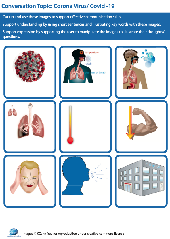 Comm_Matters's tweet photo. Have a look at these picture resources to support understanding and expression in conversations about COVID-19
Quick and easy to print, cut up and make work for indivdual need π¨βοΈπ¬ππ½
@KathyCann1
https://t.co/RO86GZNuDz
#share #AACideas #SupportCommunication https://t.co/QZq8Q3Y1iJ