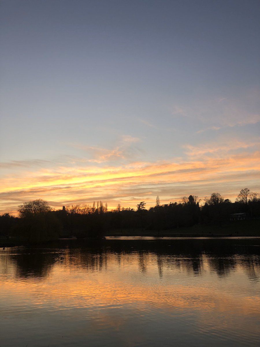 flute's tweet photo. Today has made me realise that I’ve never really sat and listened closely to the beauty of birdsong.  With no planes and hardly any cars, how can we not appreciate these feathered choral delights.

#sunset https://t.co/p3NxqJ2BOE