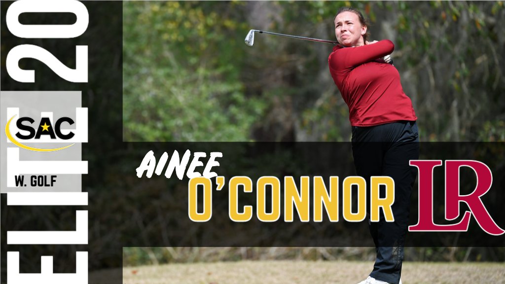 SAC_Athletics's tweet photo. Lenoir-Rhyne's O'Connor Named 2020 SAC Women's Golf Elite 20 Winner @BearsSports #MakeSACYours #SACWGOLF

Story: https://t.co/BWSOHraRAg https://t.co/pSUfu2PQEK