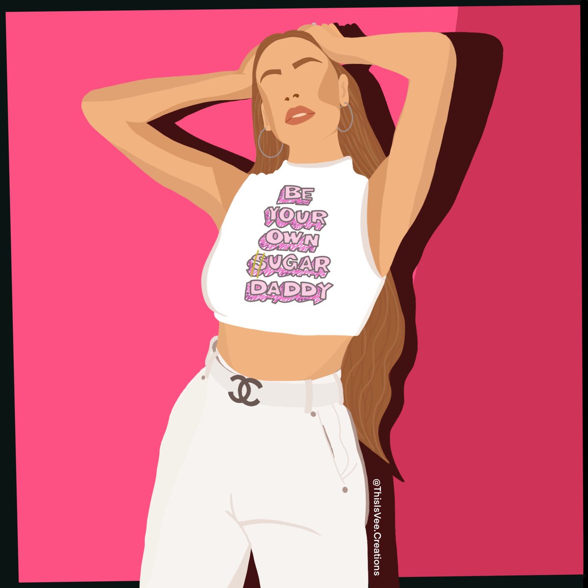 VictoriaYHM's tweet photo. My illustration inspired by the queen @DesiPerkins⚡️⚡️
ThisIsVee.Creations on Instagram 🙌🏻 https://t.co/pFnXxWRUdi