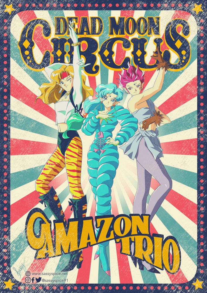 sailormoon_mx's tweet photo. ¡Ellos son el Trío Amazonas! ¿Quién es tu favorito?

Ilustración creada por @SassySpice91 en Twitter ❤⭐🌙 https://t.co/MEvLgkDddF
